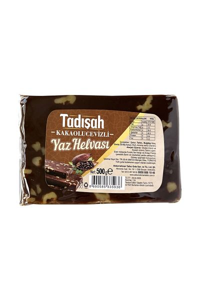 Abdurrahman Tatlıcı Tadışah Summer Halva with Kak.Walnut and Walnut 500 g X 2 Pcs
