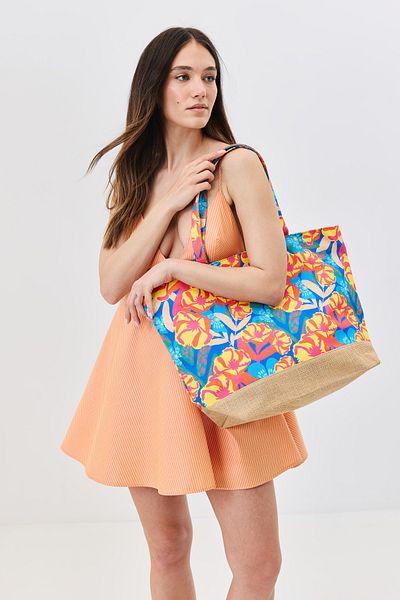 C&City Digital bedruckte Strandtasche Y8670-26 K-04
