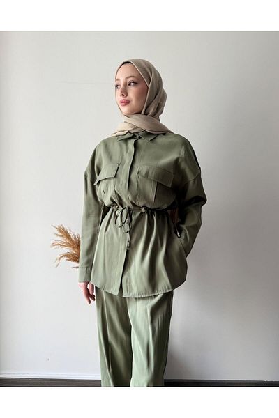 ALREMİYA Safari Double Hijab Suit