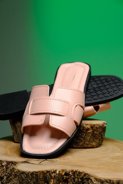 Oksit Mules - Pink - Flat