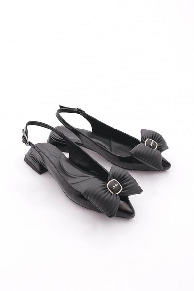DGN 2888-1 Women's Bow Detailed Ballerinas