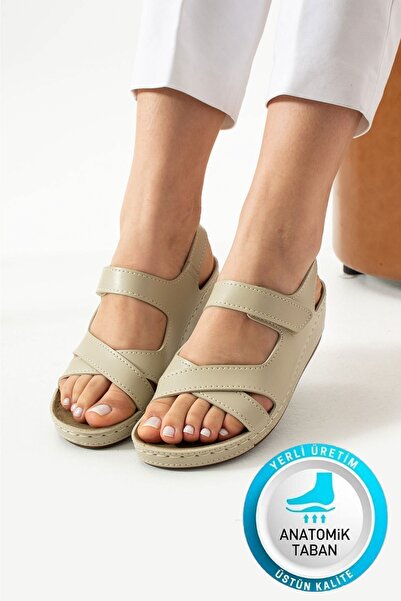 AlbiShoes Sandale pentru mamă Liza cu o singură curea anatomică pentru femei ...