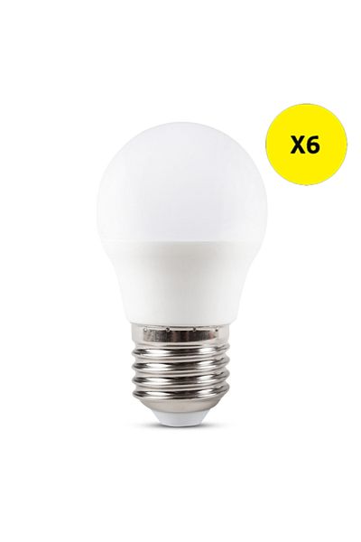 NOVELITE X6 - Spherical LED bulb 5W E27 6400K, Novelite