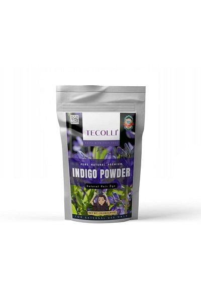 TECOLLI Pure Indigo Powder -150 Gram Natural Hair Dye