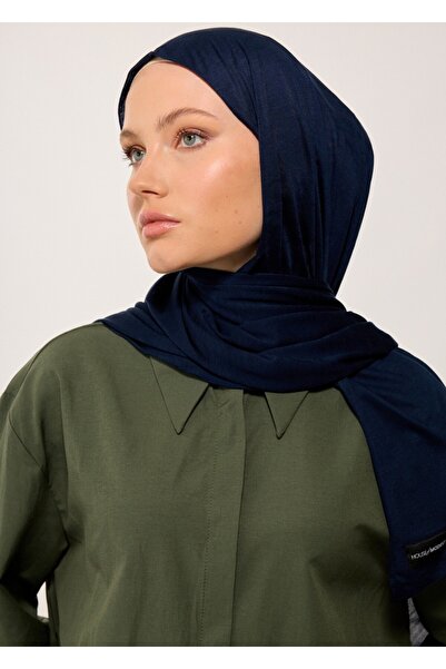 HOUSE OF MODEST Χιτζάμπα-Σάλι-Μπλε ναυτικό