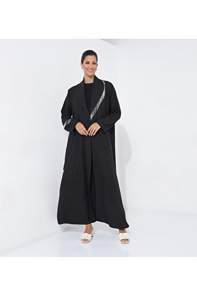 Rosette Abaya Weaving Silver stones