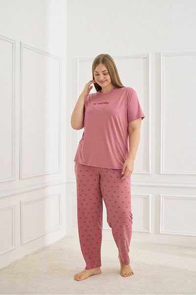 Mihra Stil Mihra 50502-1109 Women's Plus Size Pajamas Set