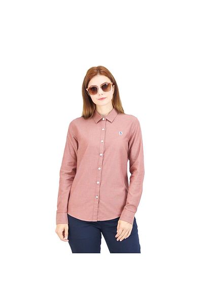 Giordano Women's Lion Oxford Shirt