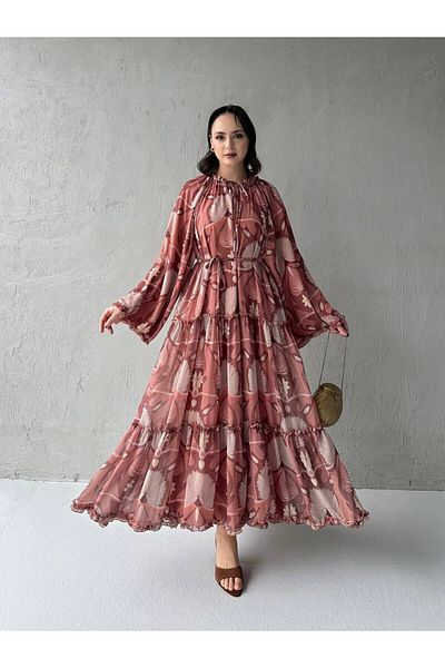 ALREMİYA Chiffon Hijab Dress