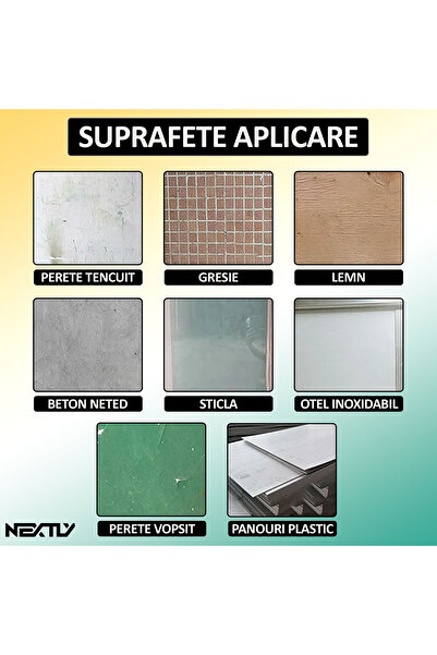 NEXTLY Set of 50 Self-Adhesive 3D Wallpaper, For Wall Or Ceiling, Waterproof, Adjustable, Surface