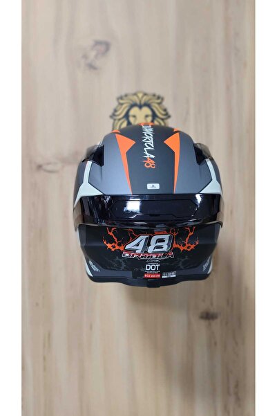 MT -LEOS MOTOR-MT HELMETS IVAN ORTOLA 2024 B4 MATT-FULLFACE MOTOSİKLET KASKI-