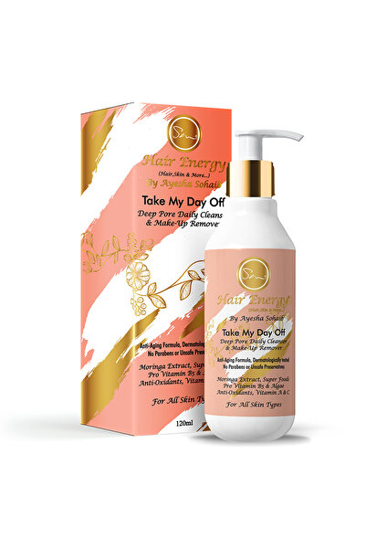 Hair Energy منظف للوجه | تخلص من روتينك اليومي | يساعد على إزالة الشوائب والزيوت الزائدة | يغذي البشرة | 120 مل