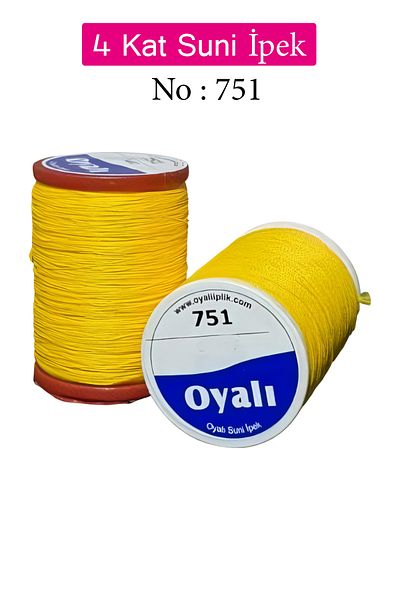 Royaleks Embroidered 4 Layers Rayon Yarn Needlepoint Needlepoint Beading Floss Crochet Embroidery No:751
