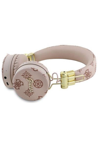 REDz Accessories Guess Wireless Headphones, Bluetooth, Pu Peony Script Round, Brown