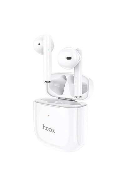 REDz Accessories Căști wireless Hoco Ew19, Bluetooth 5.3, capacitate 300 mAh, albe