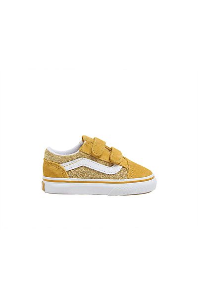 Vans Old Skool V Baby Casual Shoes Vn000Cpzdfc1 Yellow