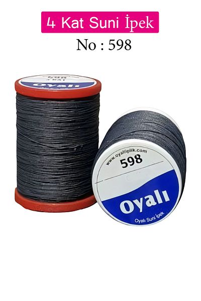 Royaleks Embroidered 4 Layers Rayon Yarn Needlework Needlepoint Beading Floss Crochet No:598