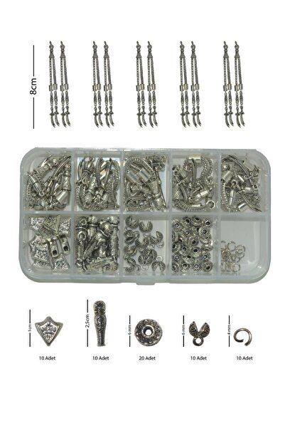 THAD Set de fabricare a ciucurilor cu mărgele de rugăciune - Kilic Tassel