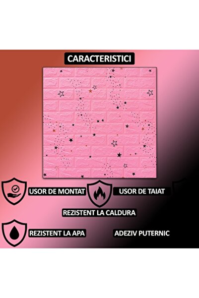 NEXTLY Set of 40 x 3d Self-Adhesive Wallpaper, For Wall Or Ceiling, Waterproof, Adjustable, Surface