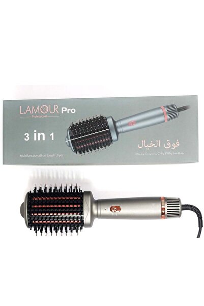 Generic مجفف شعر أيوني وفرشاة فرد شعر 2 في 1 - تصفيف سريع