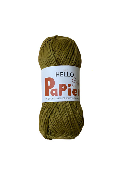 Hello Μαλακό χαρτί Μαλακό ψάθινο χαρτί νήμα 100 γρ.