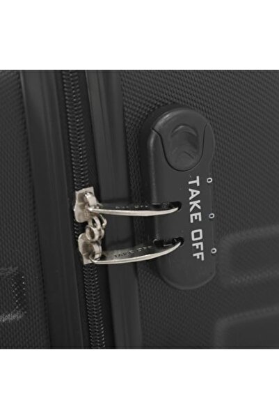 Take Off Unisex 3 Piece Hard Trolley Bag-28-225/3tr-grey L 28-m 24-s 20 Fits All. (SET OF 3)