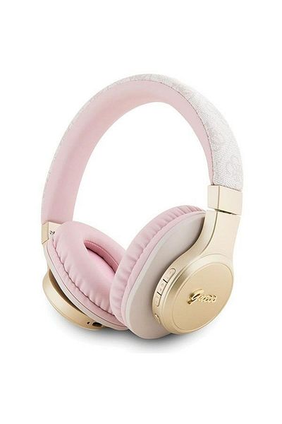 REDz Accessories Guess wireless headphones, Bluetooth, 4G Script, Pink