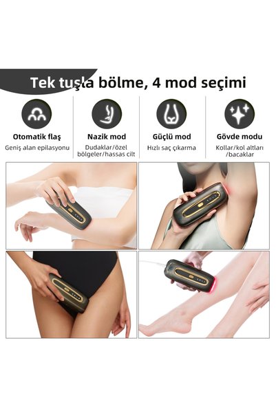 YUES IPL Safir Buz Epilasyon Cihazı – Soğutmalı Buz Başlık, Otomatik/Manuel, Yüz & Vücut
