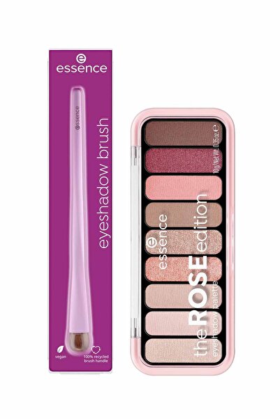 Essence THE ROSE EDITION GÖZ FARI PALETİ &FAR FIRÇASI SETİ