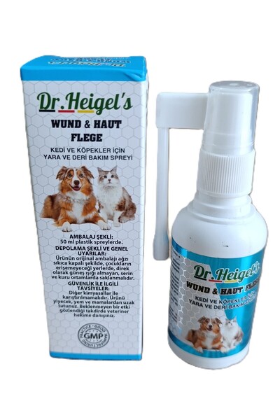 Dr. Heigel's KEDİ KÖPEK YARA BAKIM SPREY 50 ML