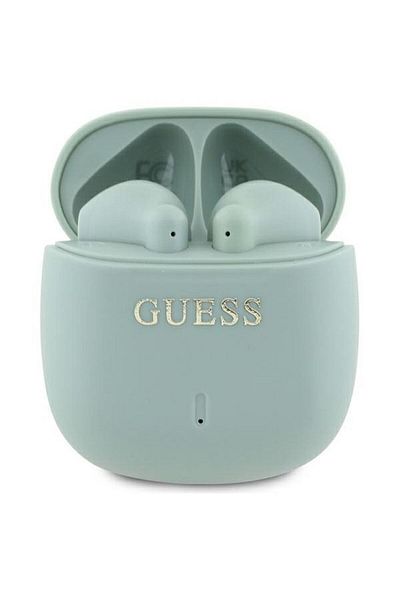 REDz Accessories Căști Bluetooth fără fir Guess, logo clasic, Bluetooth 5.3, 500 mAh, verde