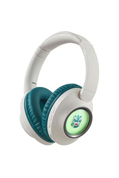 REDz Accessories XO-BE43 Lion Bluetooth Headset, Gaming, 600mAh, 30 Hours Battery Life, Colorful LED, White and Green
