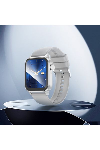 REDz Accessories Smart Watch Y26 HOCO, Call version Bluetooth, Screen 1.81", Battery 230mAh, Silicone strap, Gray