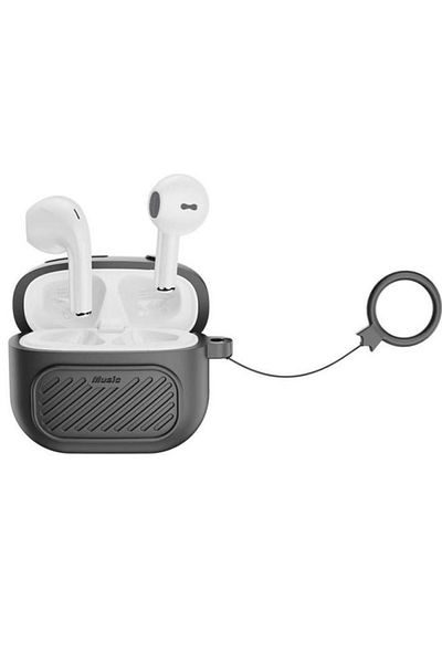 REDz Accessories Căști wireless cu husă inclusă, XO-X26, BT5.1, autonomie baterie 5 ore, negru