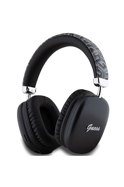 REDz Accessories Guess wireless headphones, Bluetooth, Gcube Logo Metallic Script, Black