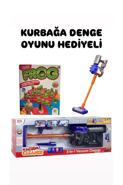 PeriYedi Dikey Pilli Oyuncak Süpürge ( Hediyeli )