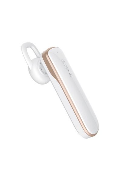 REDz Accessories Căști Bluetooth, DEVIA, Microfon, Mâini libere, Alb
