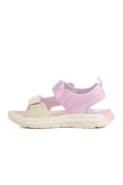 pepino Lilac Velcro Anatomical Lightweight Girls Sandals 1946 F