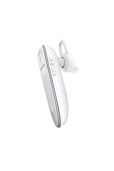 REDz Accessories Căști wireless marca Hoco E60, Bluetooth 5.0, încărcare rapidă, microfon, baterie de 150 mAh, albe