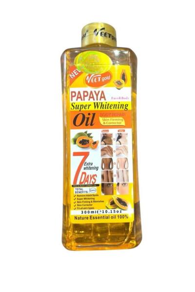 Veet Papaya Body Repair and Whitening Oil 1000ml