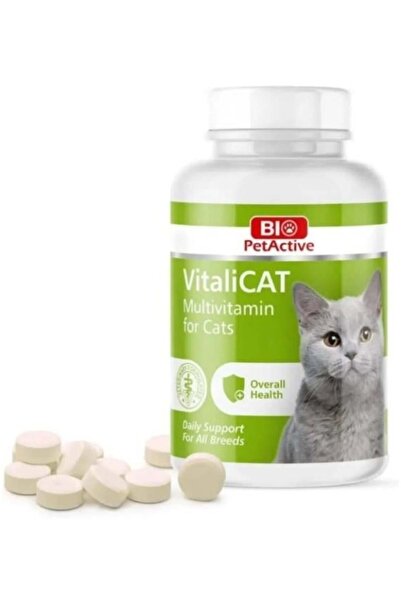 Bio PetActive Vitalicat Kediler Için Multivitamin 60 Tablet