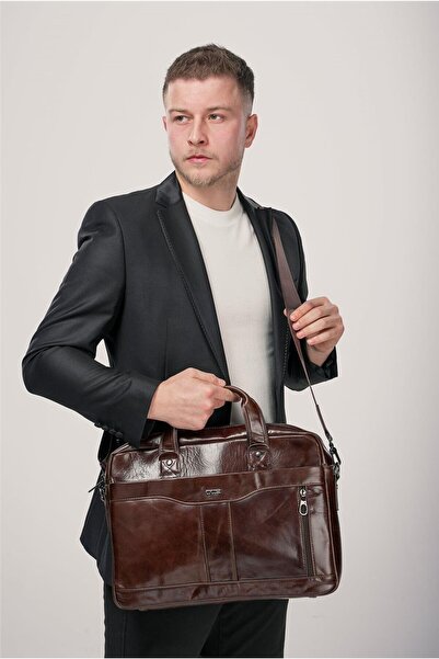 ÇÇS 71470 Δερμάτινος Χαρτοφύλακας