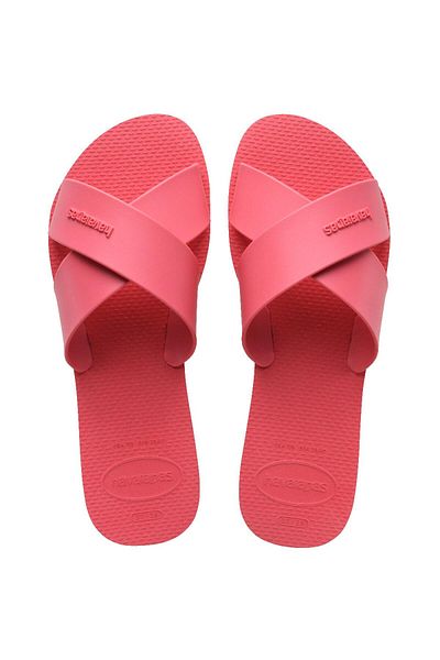 Havaianas Aqua Pink Porcelain Slippers