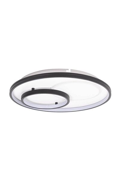 ERS TE Isis LED ceiling light 65W IP20, black, Erste