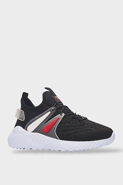 Liger Дитячі трикотажні спортивні кросівки Comfort ЧОРНИЙ - БІЛИЙ