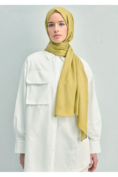 Armine Trend Lyon Shawl 3-247312 Oil Green