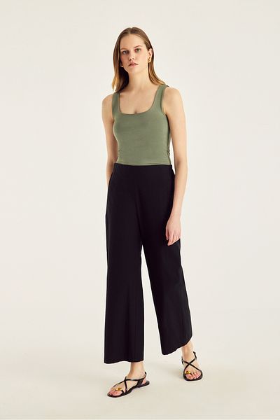 Naramaxx Ankle Length Poplin Trousers