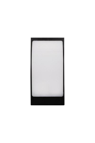 ERS TE Onder LED 12W IP54 wall lamp, black, Erste