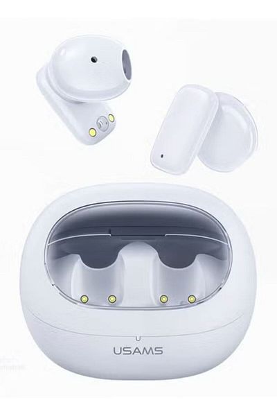 Usams TD Series TWS Earbuds HD Sound Quality, AAC Lossless Audio, Comfortable Half In-Ear Design