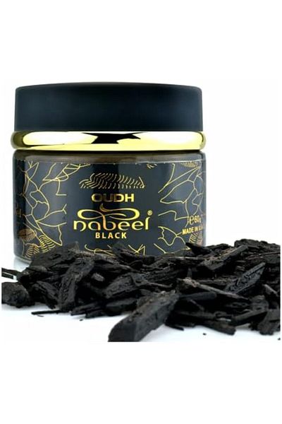 Nabeel Perfumes Oudh Black Incense, 60 g